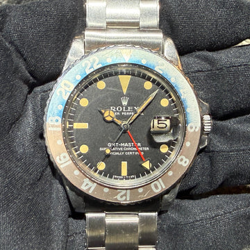 第２４０２回～【COMING SOON!!】メガファットインサート＆抜群に綺麗なダイヤルが魅力！ヴィンテージGMTマスター 1675 MK1/ロングＥ 68年 良個体のご紹介！