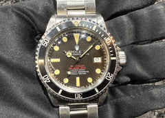 No. 2220 - Beautiful tropical dial!! Introducing the red Sea-Dweller 1665 MK2 dial 1968 all tritium!