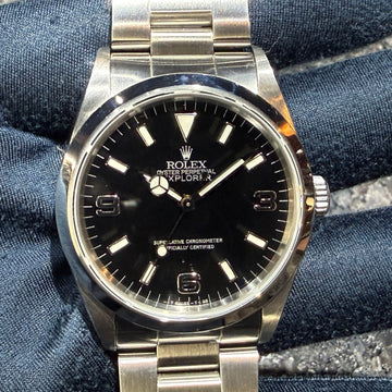 第２２２２回～  90年代初期の素晴らしい逸品！エクスプローラー 14270 E7番 ブラックアウト×シルバーレター オールトリチウム 良個体のご紹介！