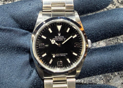 No. 2222 - A wonderful example from the early 90s! Explorer 14270 E7, blackout with silver lettering, all tritium. Introducing a great example!