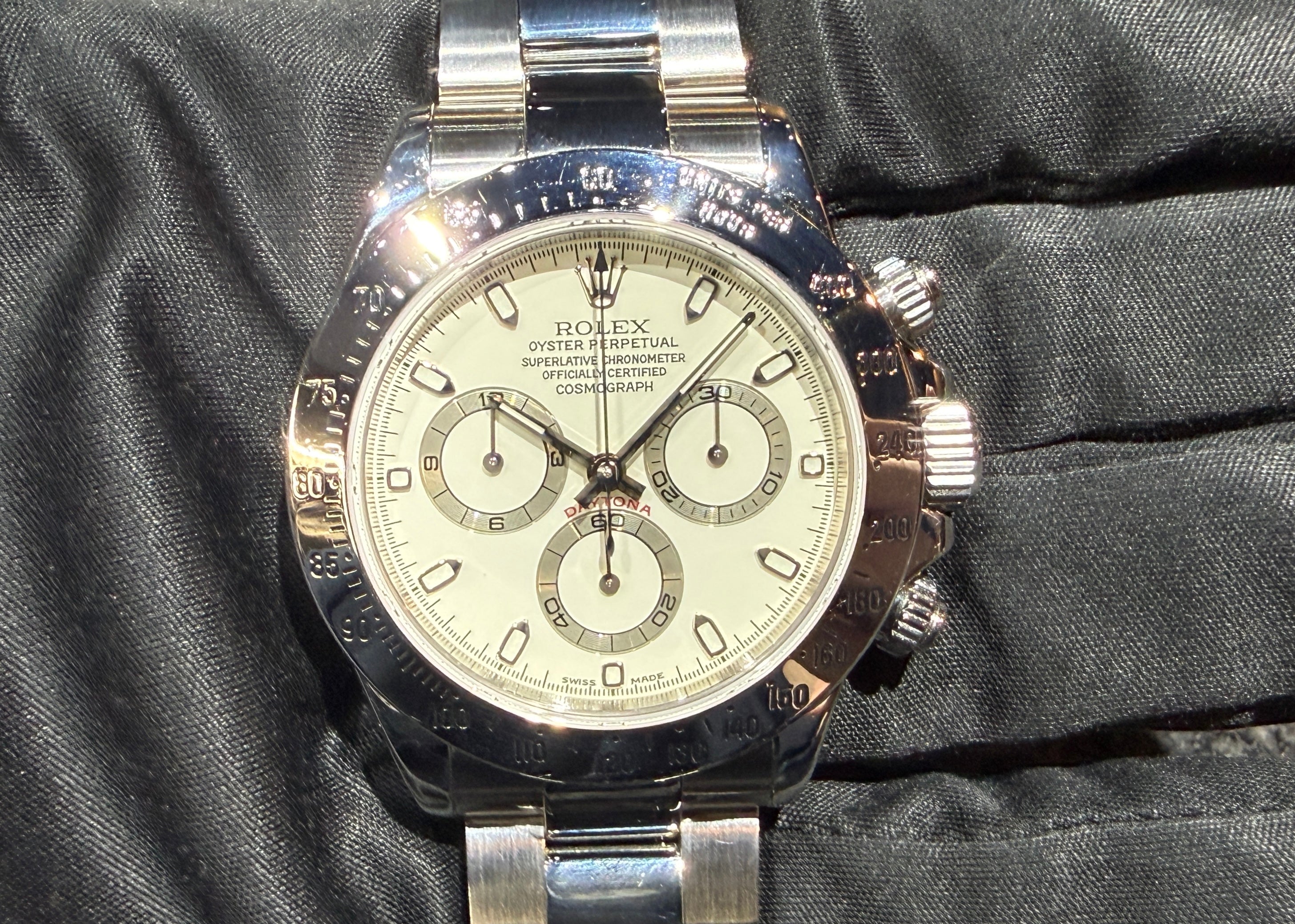 第２２２６回～初期P5番/MK1！！ 濃厚クリーム入荷！ロレックス デイトナ 116520のご紹介！