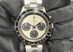 Introducing a SOLD OUT model from Issue 2246! A rare item! A second-generation manual-winding Daytona, Ref. 6264, with a white pole, from 1970. A great example!