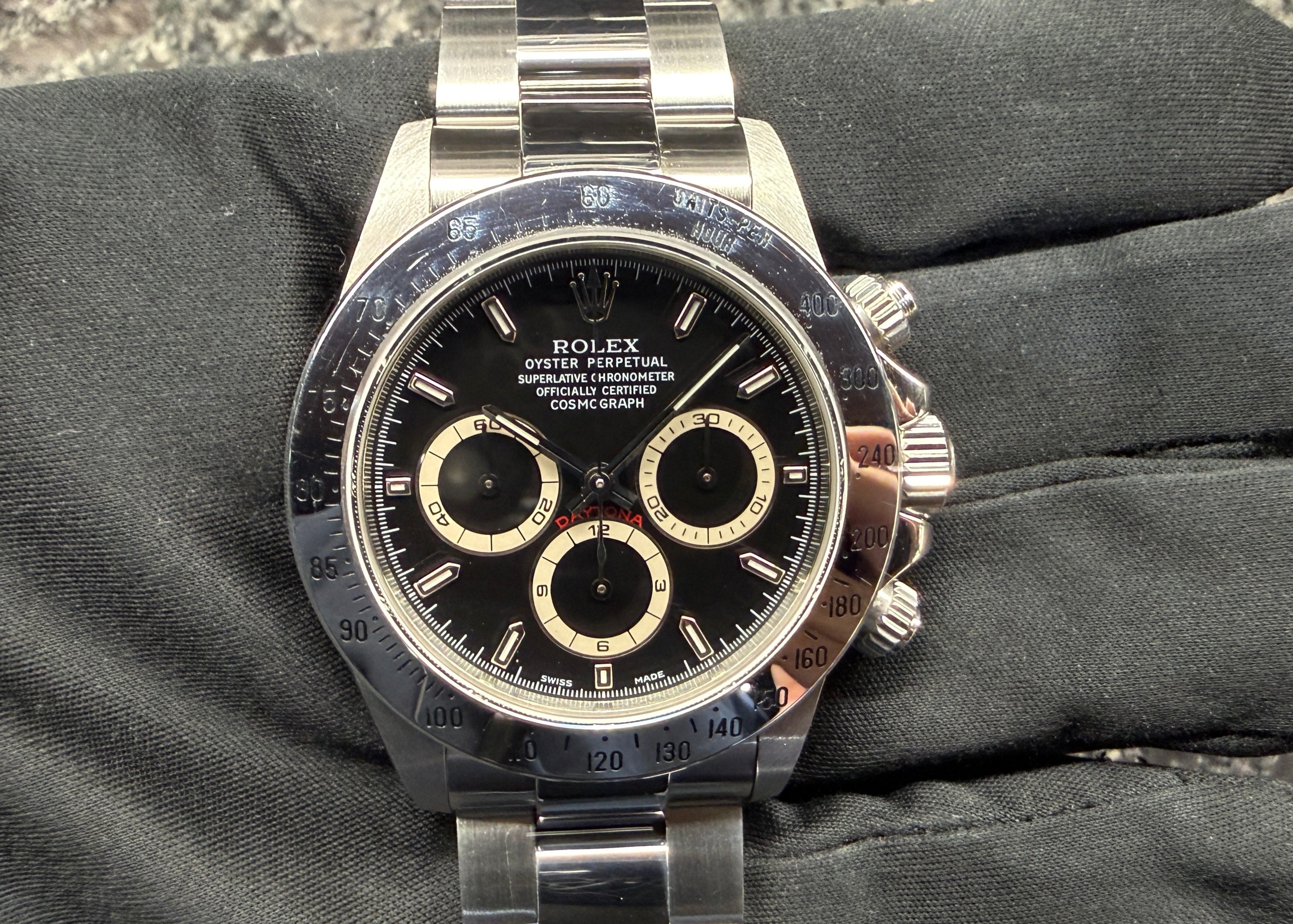 第２２５４回～ 注目モデル！！A5番 優良個体！エルプリメロ搭載 デイトナ 16520 黒文字盤のご紹介！！