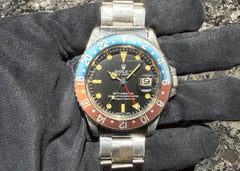 No. 2478 - Presenting a Vintage GMT-Master 1675 from '68! Featuring an Exquisite Faded Insert & Dial Condition!! Early Long E Dial! All Tritium!