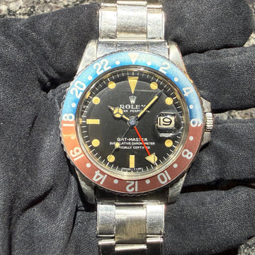 Vol. 2478 - [COMING SOON!!] Featuring an exquisite faded insert and dial condition! An early Long E dial! Introducing a 1968 all-tritium vintage GMT-Master 1675!