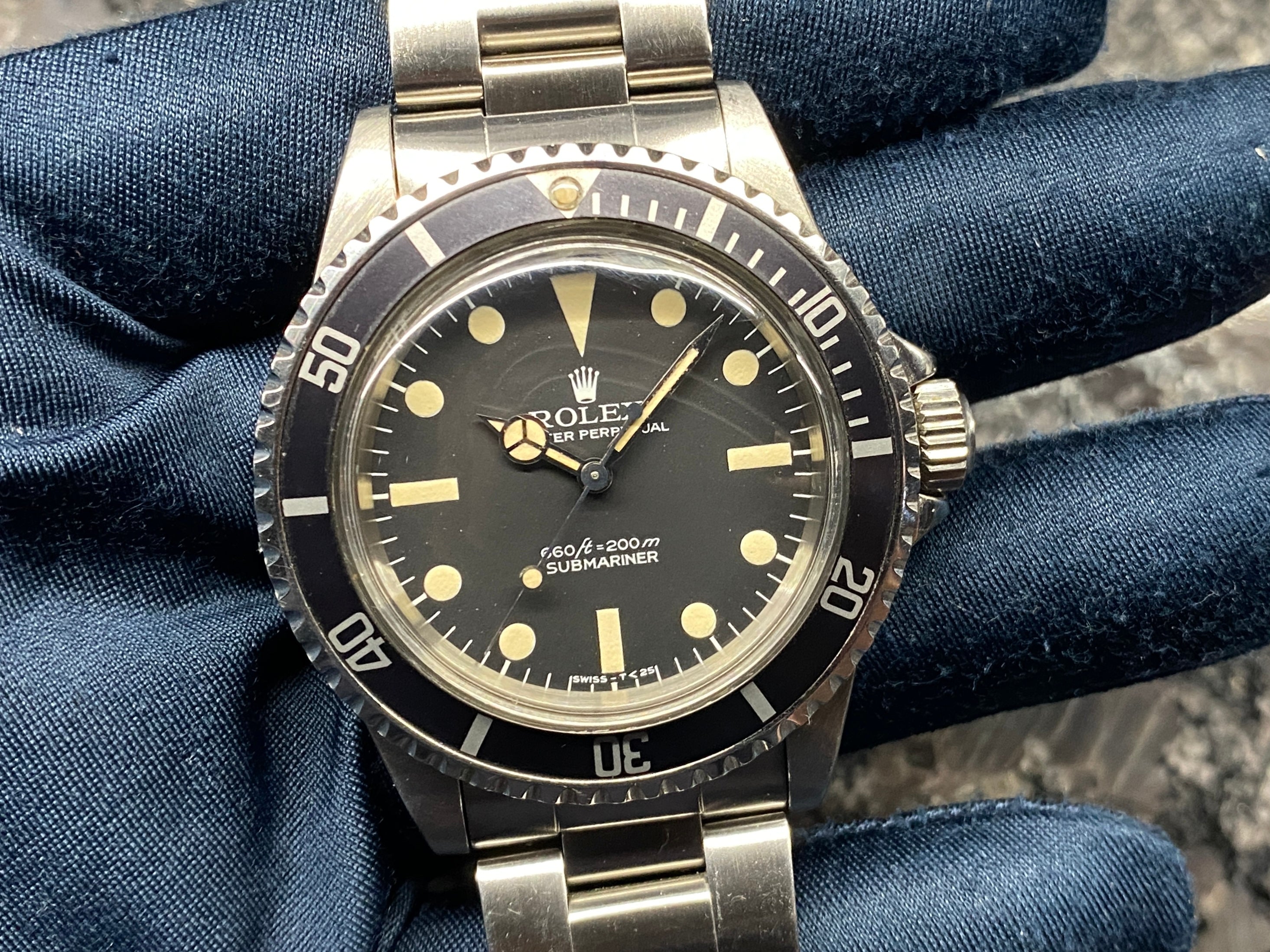 ROLEX 1980年代 ロレックス トリチウム 夜光 純正 ベンツ針 3針