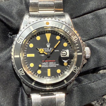 第２２６３回～  顔立ちが良いパンプキンダイヤルが魅力！赤サブ MK6ダイヤル 1680 74年 良個体のご紹介！