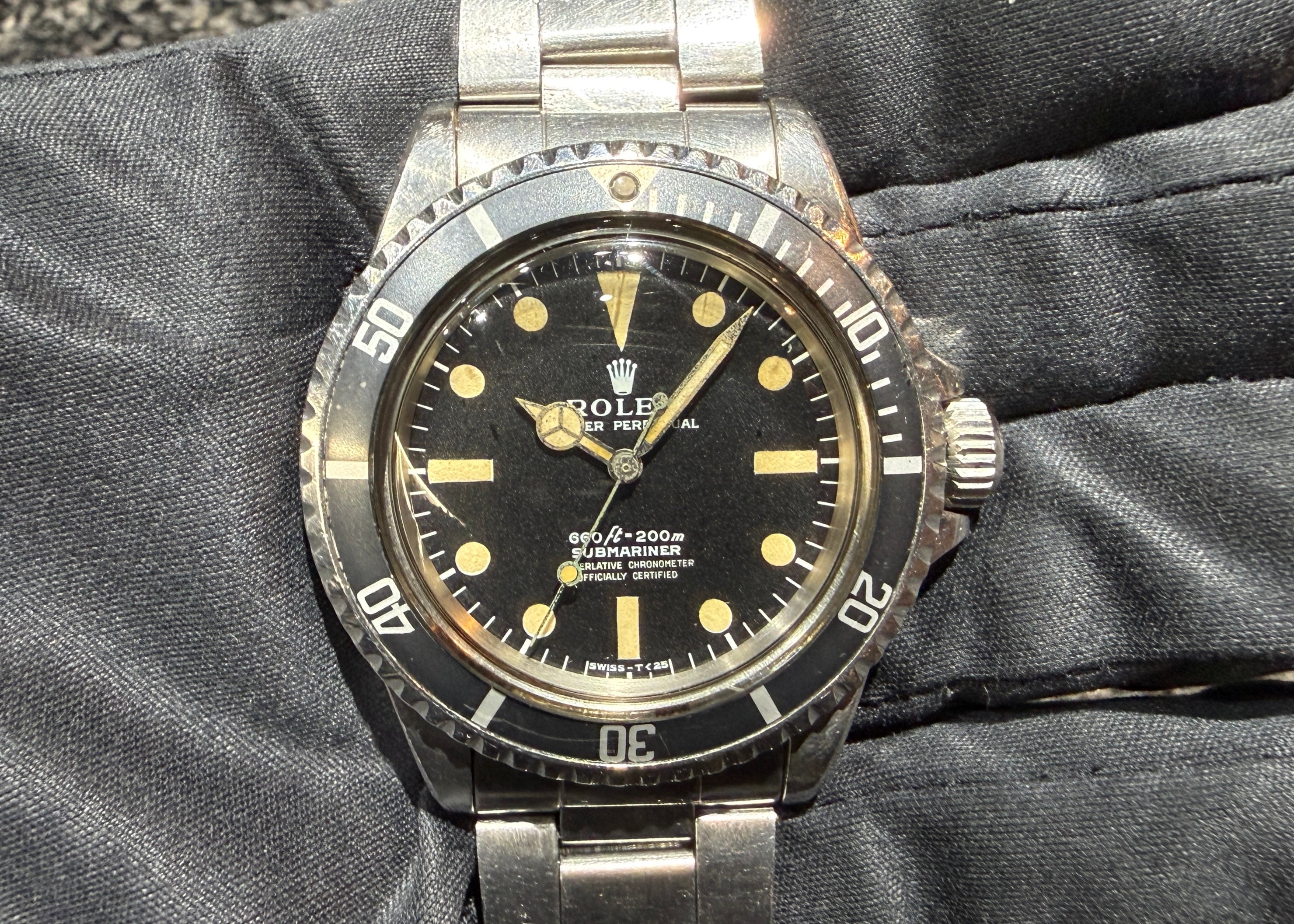 第２２６６回～【COMING SOON!!】抜群のダイヤルコンディション！！ロレックス 4行表記 ヴィンテージ サブマリーナー 5512 70年 オールトリチウムのご紹介！