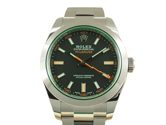 ロレックス ミルガウス Ref.116400GV ブラック