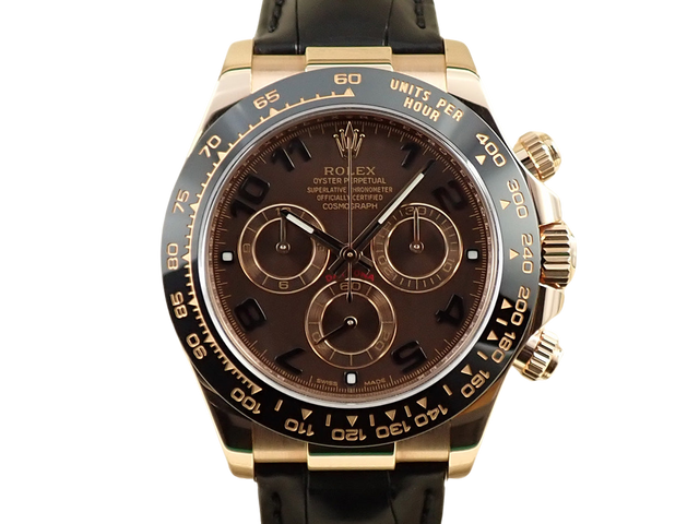 ロレックス デイトナ Ref.116515LN チョコレート（アラビア）