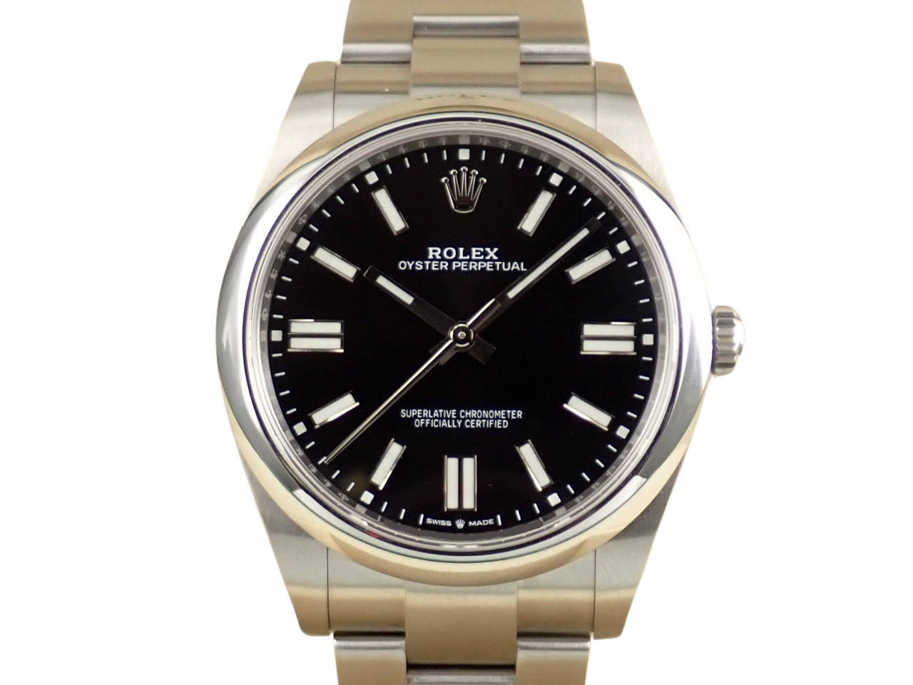 ロレックス オイスターパーペチュアル41 Ref.124300 ブラック