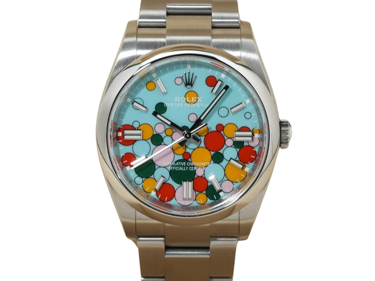 ロレックス オイスターパーペチュアル Ref.126000 セレブレーションモチーフ