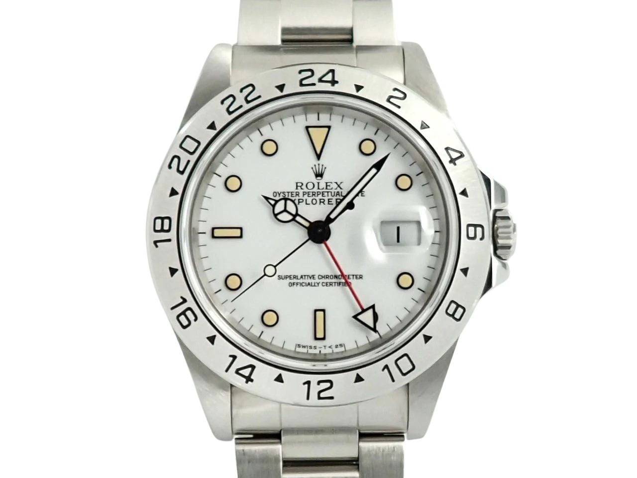 ロレックス エクスプローラーII Ref.16570 ホワイト