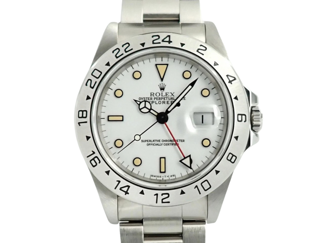 ロレックス エクスプローラーII Ref.16570 ホワイト