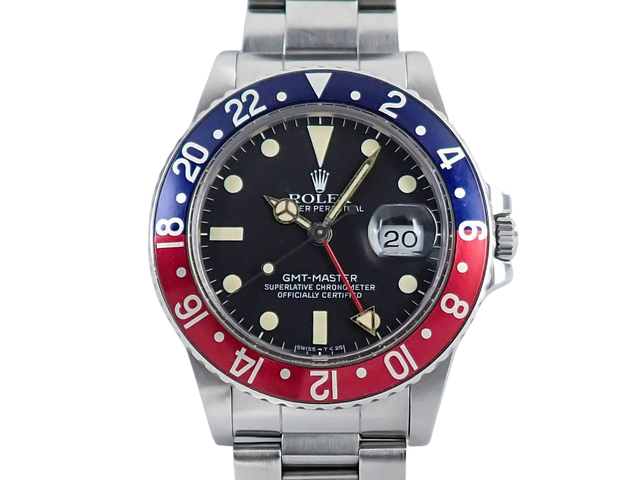 ロレックス GMTマスター Ref.16750 フチなし