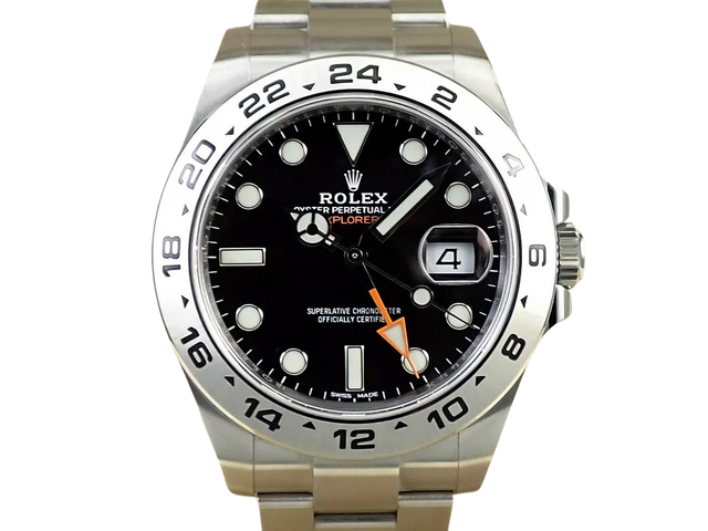 ロレックス エクスプローラーII Ref.216570 ブラック