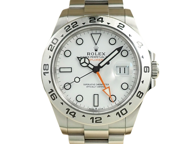 ロレックス エクスプローラーII Ref.226570 ホワイト