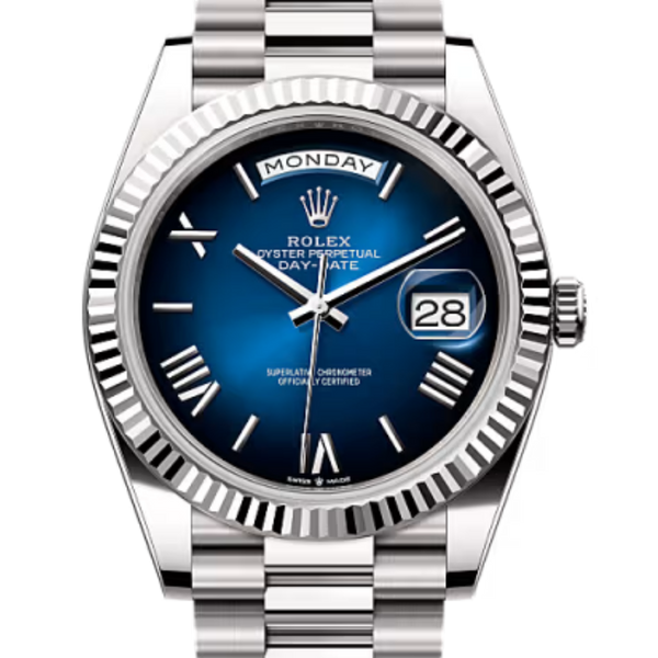 ロレックス デイデイト40 Ref.228239 ブルーオンブレの買取価格 | 高級