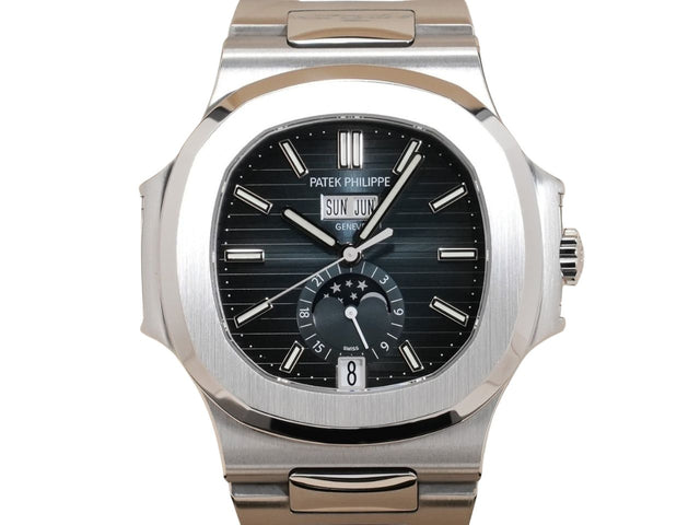 パテックフィリップ ノーチラス アニュアルカレンダー ムーンフェイズ Ref.5726/1A-014 ブルー