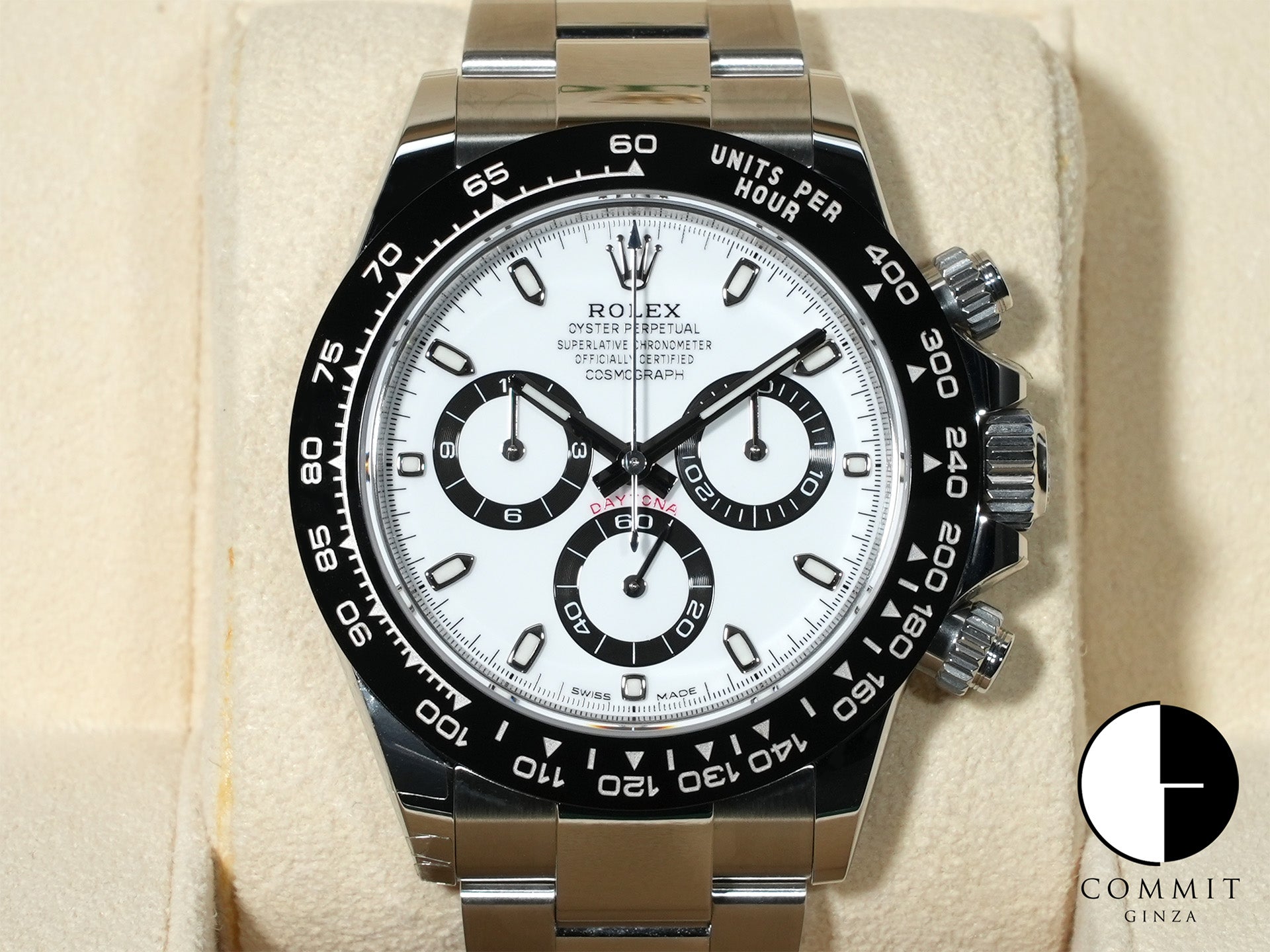 ロレックス デイトナ Ref.116500LN ステンレススチール ホワイト文字盤 未使用 pdetzjbc