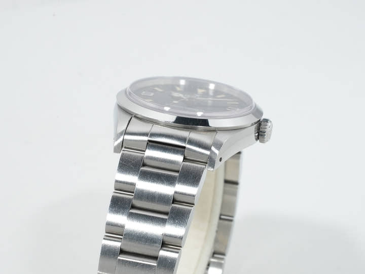 ロレックス エクスプローラーI Ref.14270 ステンレススチール ブラック文字盤 オイスターブレスレット 中古 oc3egh3q