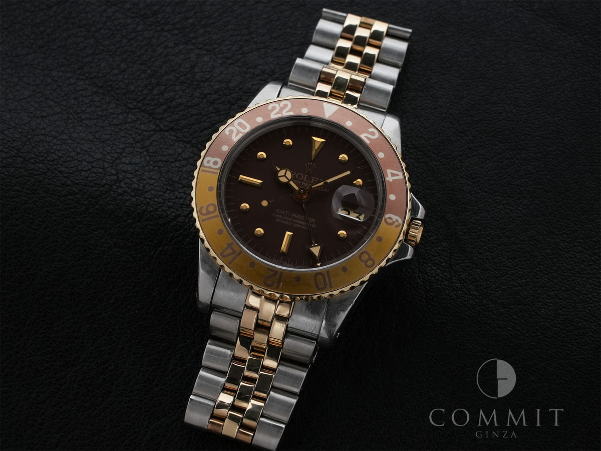 Rolex GMT Master Ref.1675/3 Brown Dial Used cahg6jmb