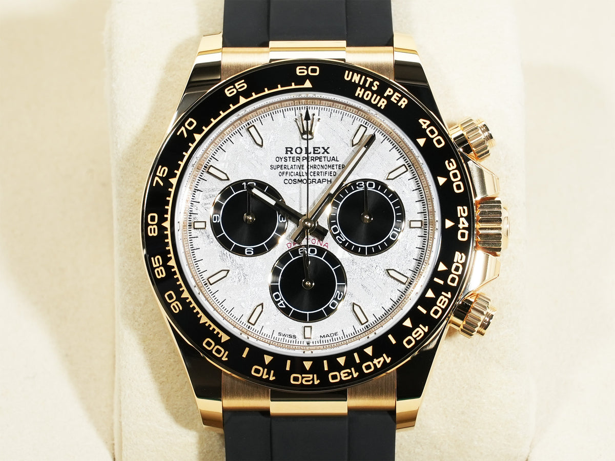 ロレックス デイトナ Ref.126518LN イエローゴールド メテオライト文字盤 未使用 975oa2e2