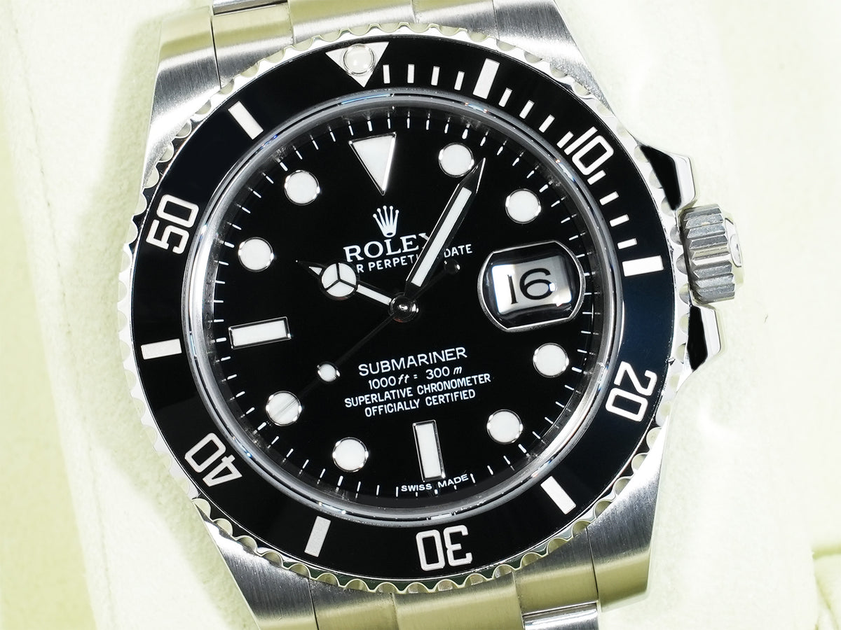 ロレックス サブマリーナー デイト Ref.116610LN ステンレススチール ブラック文字盤 中古 n5jcgu5x