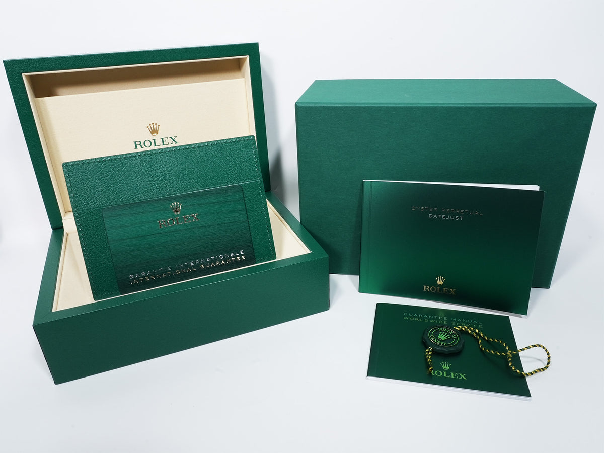 Rolex Datejust 36 Ref. 126231 Stainless Steel/Everose Gold, Mint Green Dial, Jubilee Bracelet, Unworn nei7gug5