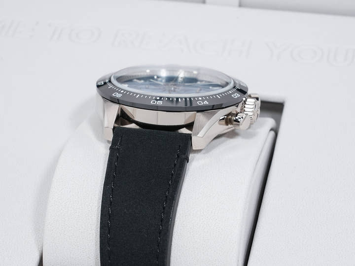 ゼニス クロノマスター スポーツ ヨシダ スペシャル エディション Ref.65.3104.3600/52.C920 ホワイトゴールド アクアブルー文字盤 美品 xfb4sfnr