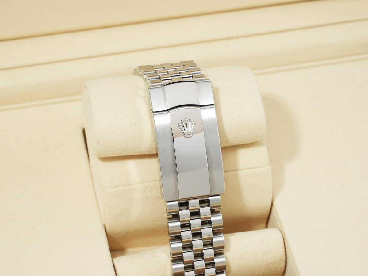 Rolex Datejust 36 Ref.126234 Stainless Steel/White Gold Mint Green Dial Jubilee Bracelet, Beautiful Pre-owned Condition zfxebvsp