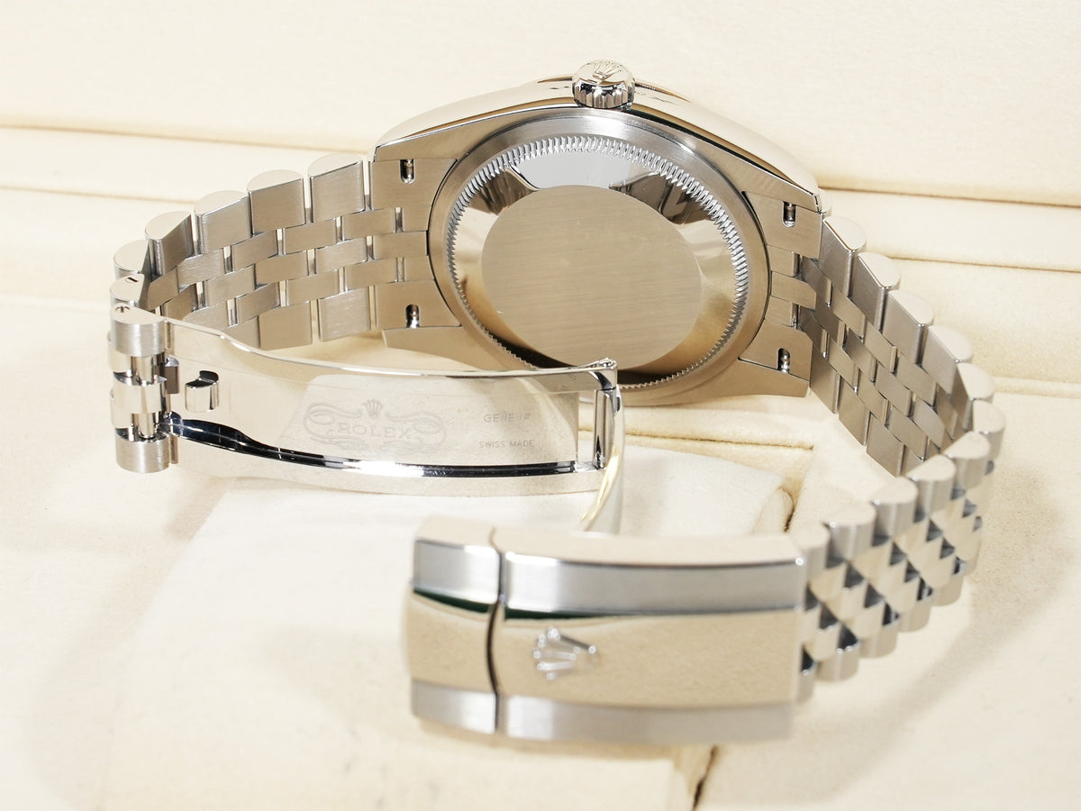 Rolex Datejust 36 Ref.126234 Stainless Steel/White Gold Mint Green Dial Jubilee Bracelet, Beautiful Pre-owned Condition zfxebvsp