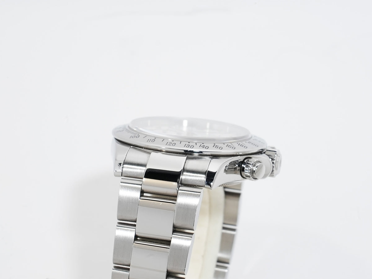 Rolex Daytona Ref. 116520 Stainless Steel Ivory Dial Pre-owned xupstm62