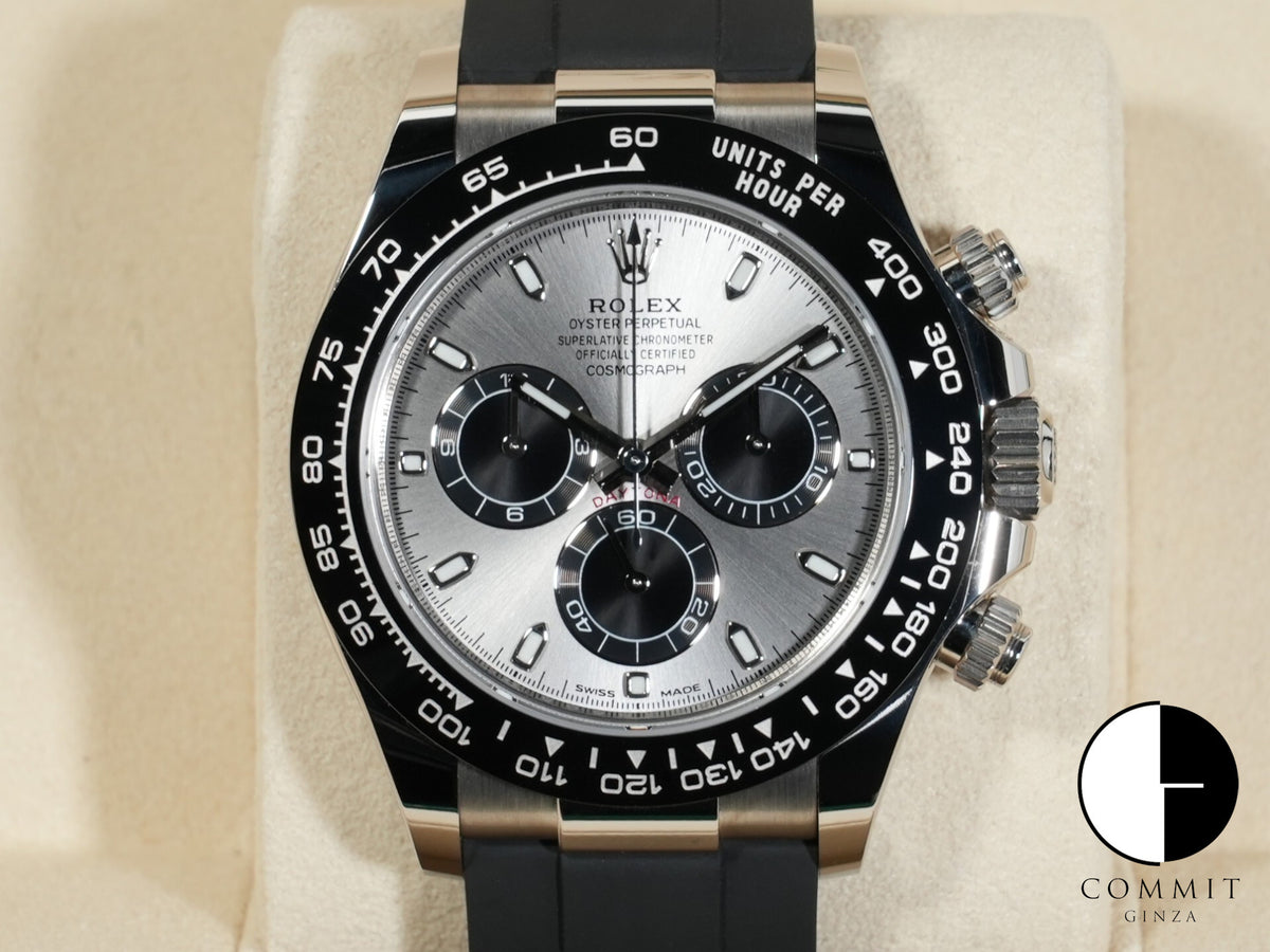 ロレックス デイトナ Ref.116519LN ホワイトゴールド スチールxブラック文字盤 未使用 62aukscf
