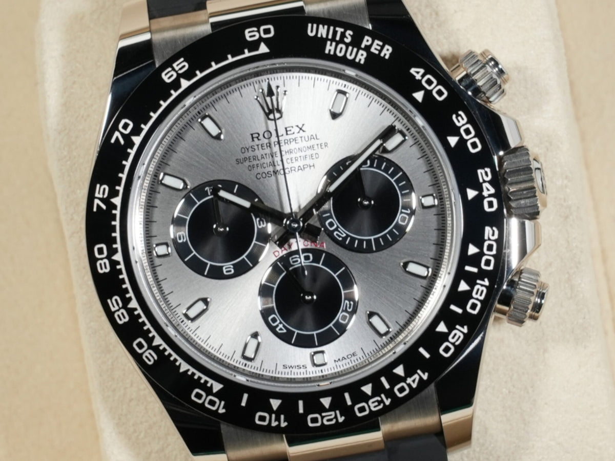 ロレックス デイトナ Ref.116519LN ホワイトゴールド スチールxブラック文字盤 未使用 62aukscf
