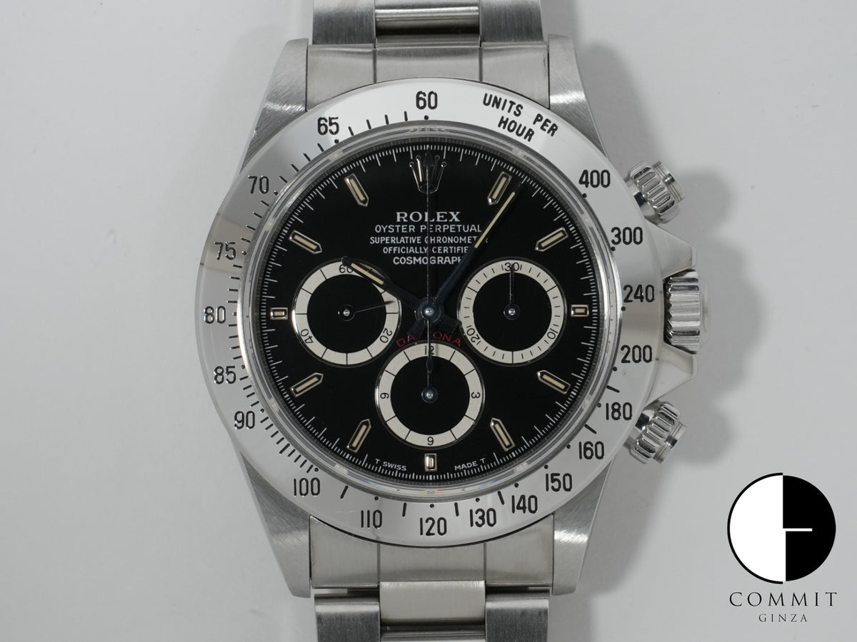 ロレックス デイトナ エルプリメロ Ref.16520 ステンレススチール ブラック文字盤 美中古 a3ba68p5