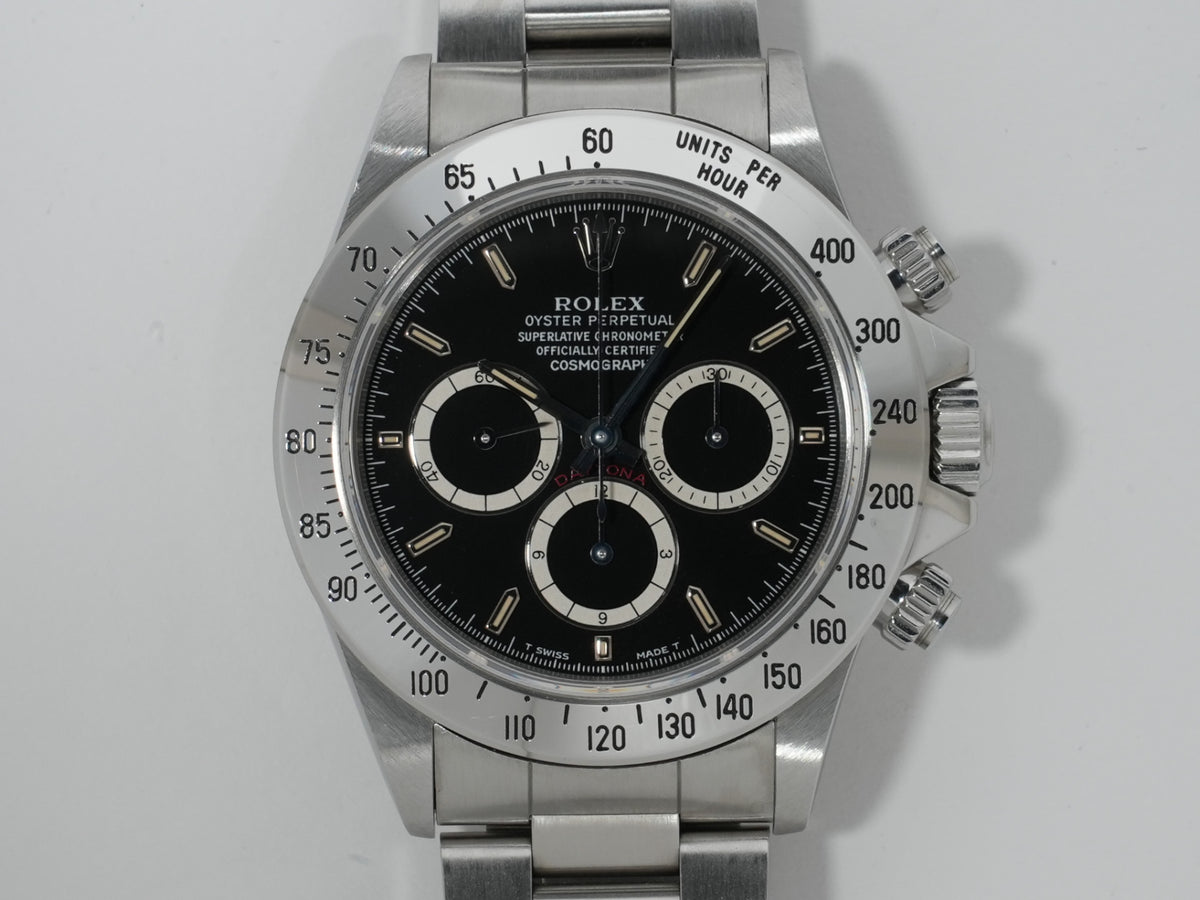 ロレックス デイトナ エルプリメロ Ref.16520 ステンレススチール ブラック文字盤 美中古 a3ba68p5