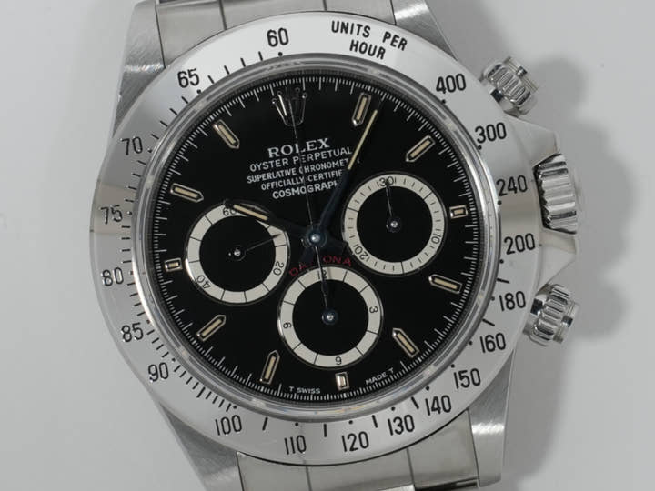 ロレックス デイトナ エルプリメロ Ref.16520 ステンレススチール ブラック文字盤 美中古 a3ba68p5