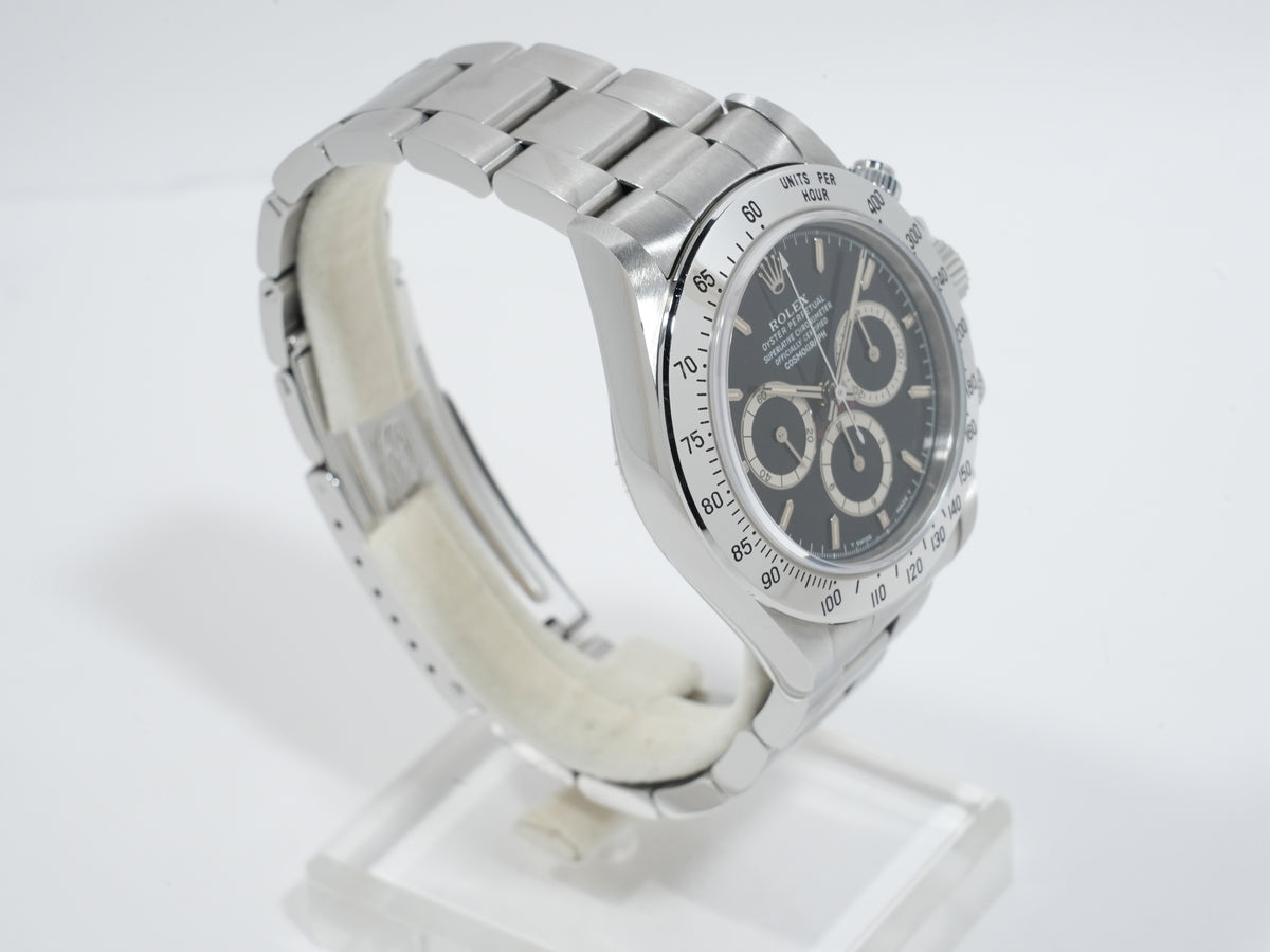 ロレックス デイトナ エルプリメロ Ref.16520 ステンレススチール ブラック文字盤 美中古 a3ba68p5