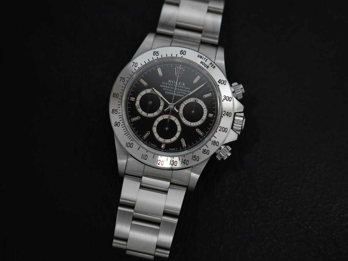 ロレックス デイトナ エルプリメロ Ref.16520 ステンレススチール ブラック文字盤 美中古 a3ba68p5