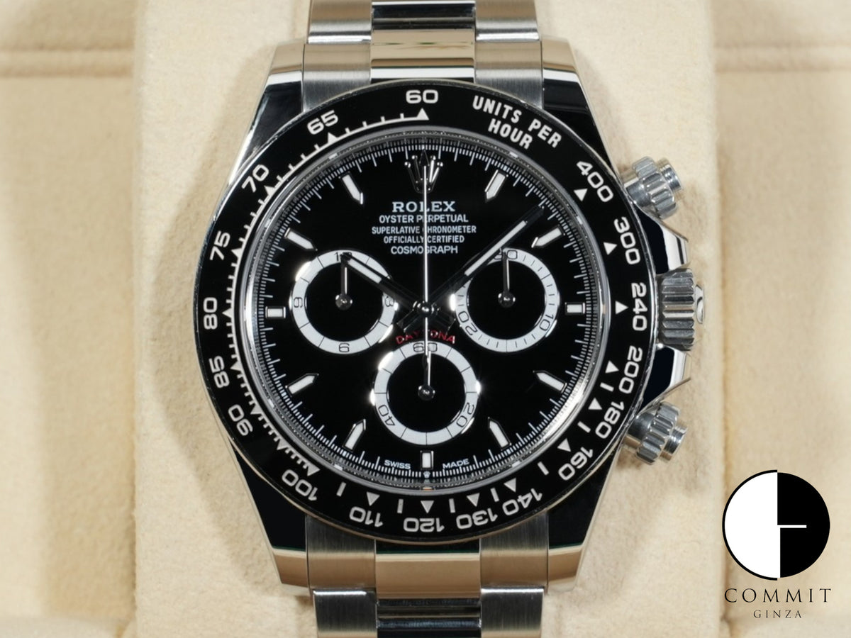 ロレックス デイトナ Ref.126500LN ステンレススチール ブラック文字盤 中古 cwx6xji3