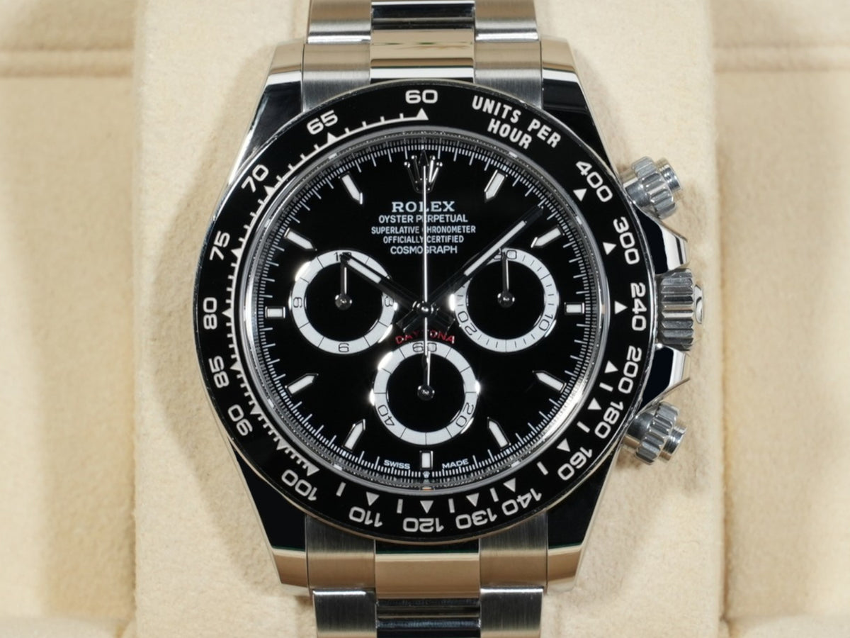 ロレックス デイトナ Ref.126500LN ステンレススチール ブラック文字盤 中古 cwx6xji3