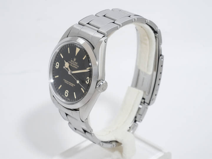 ロレックス エクスプローラーI Ref.1016 ステンレススチール ブラック文字盤 中古 mbwo25e5