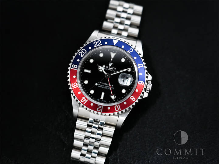 Rolex GMT-Master Ref. 16700 Stainless Steel Black Dial Jubilee Bracelet Pre-owned 7j5xtm63