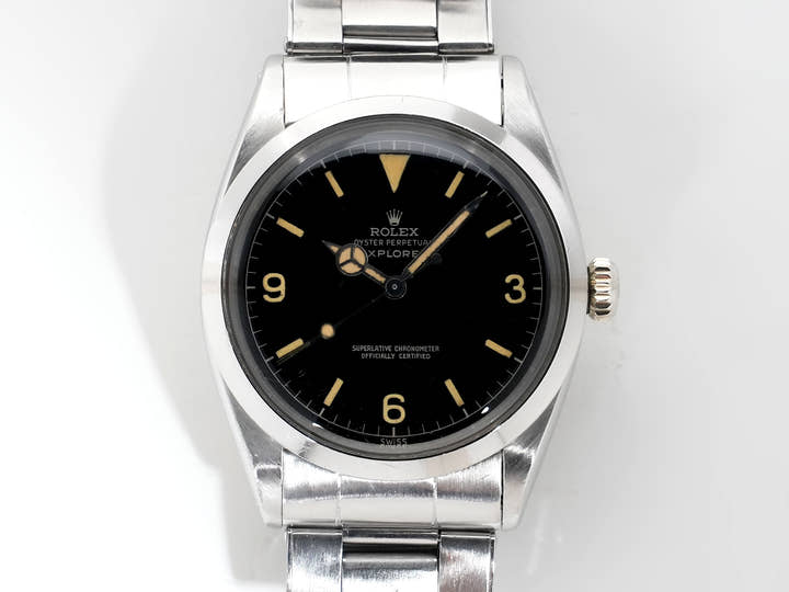 ロレックス エクスプローラーI Ref.1016 ステンレススチール ブラック文字盤 中古 c2bqyzaq