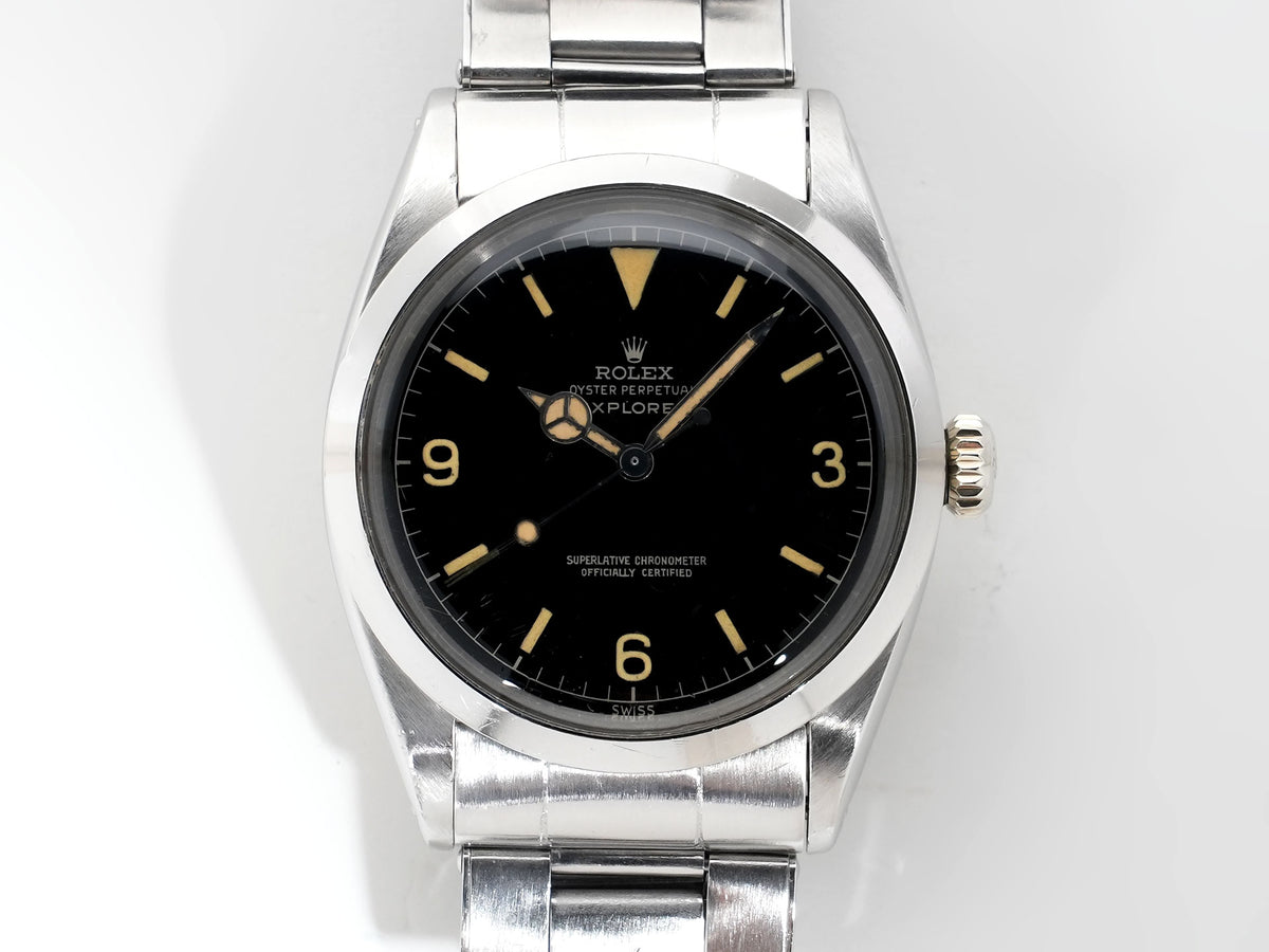 ロレックス エクスプローラーI Ref.1016 ステンレススチール ブラック文字盤 中古 c2bqyzaq