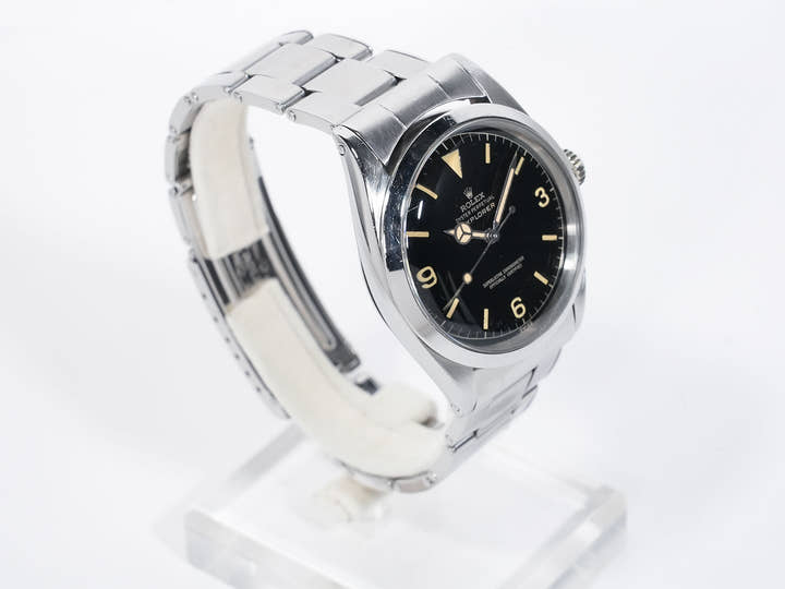 ロレックス エクスプローラーI Ref.1016 ステンレススチール ブラック文字盤 中古 c2bqyzaq