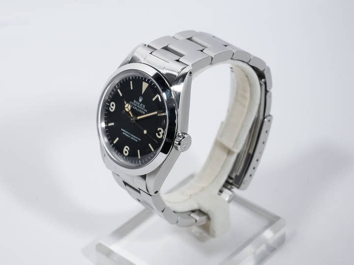 ロレックス エクスプローラーI Ref.1016 ステンレススチール ブラック文字盤 中古 ocfjumqx