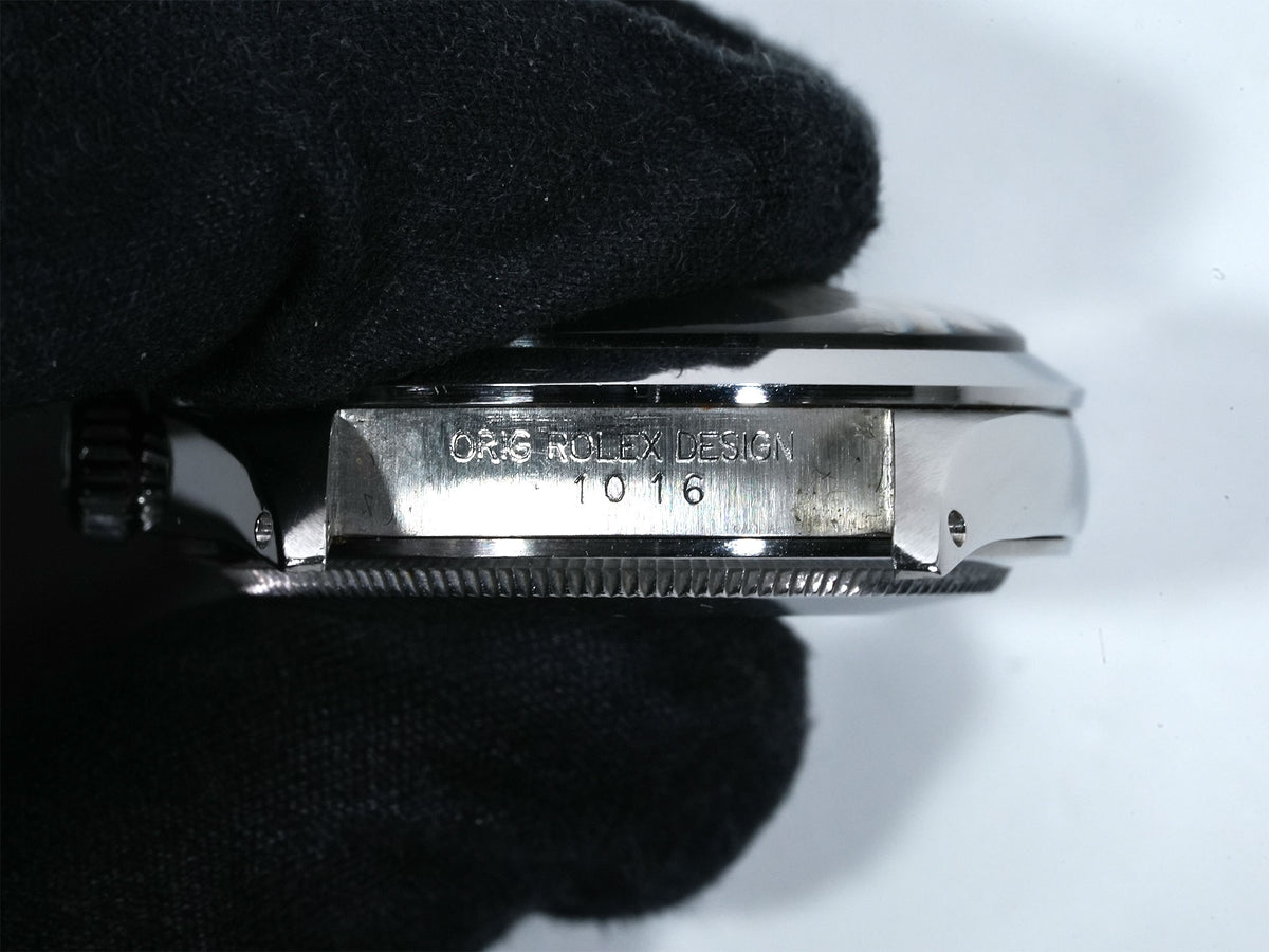 ロレックス エクスプローラーI Ref.1016 ステンレススチール ブラック文字盤 中古 ocfjumqx