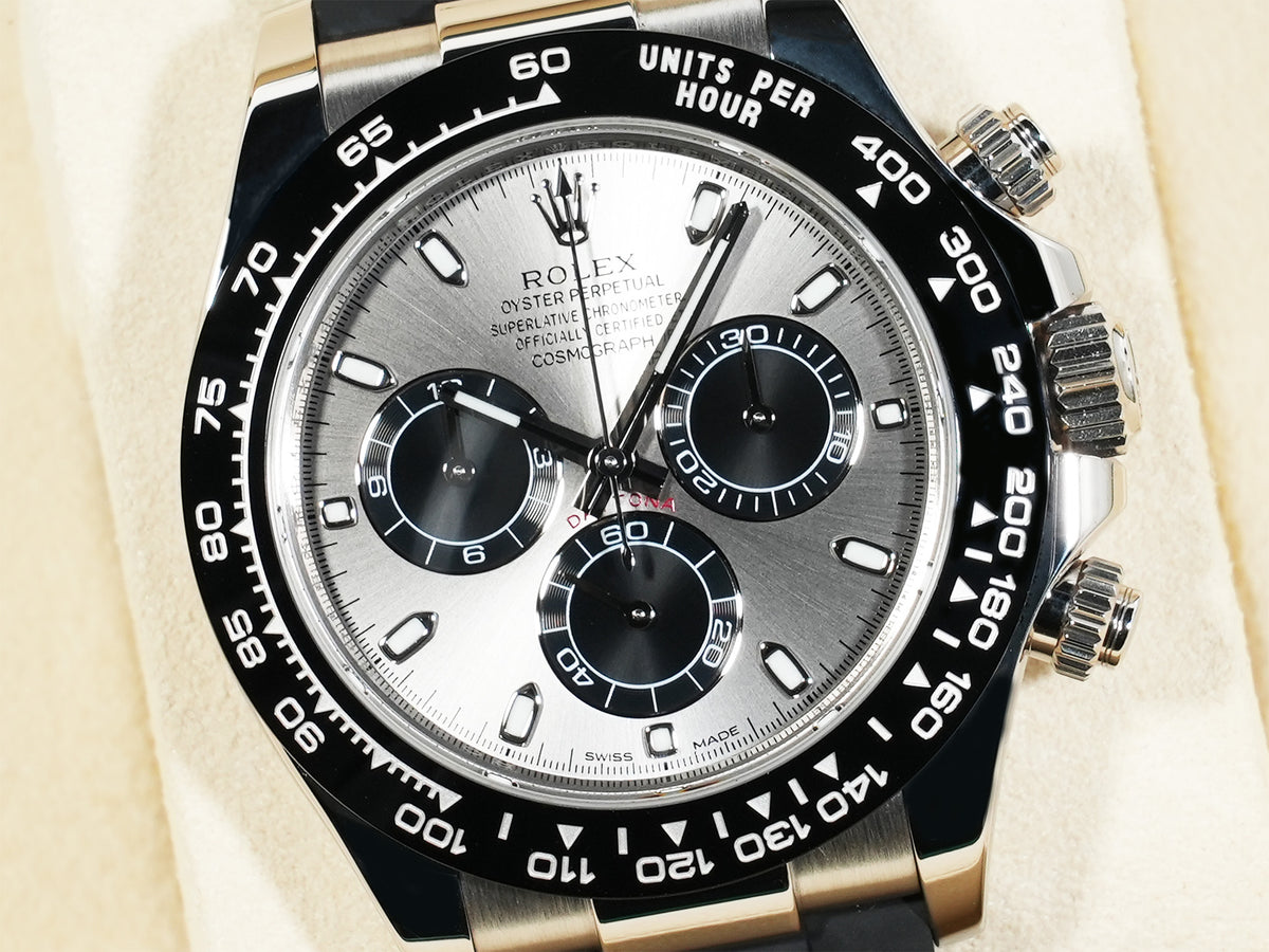 ロレックス デイトナ Ref.116519LN ホワイトゴールド スチールxブラック文字盤 美品 46myoxkz